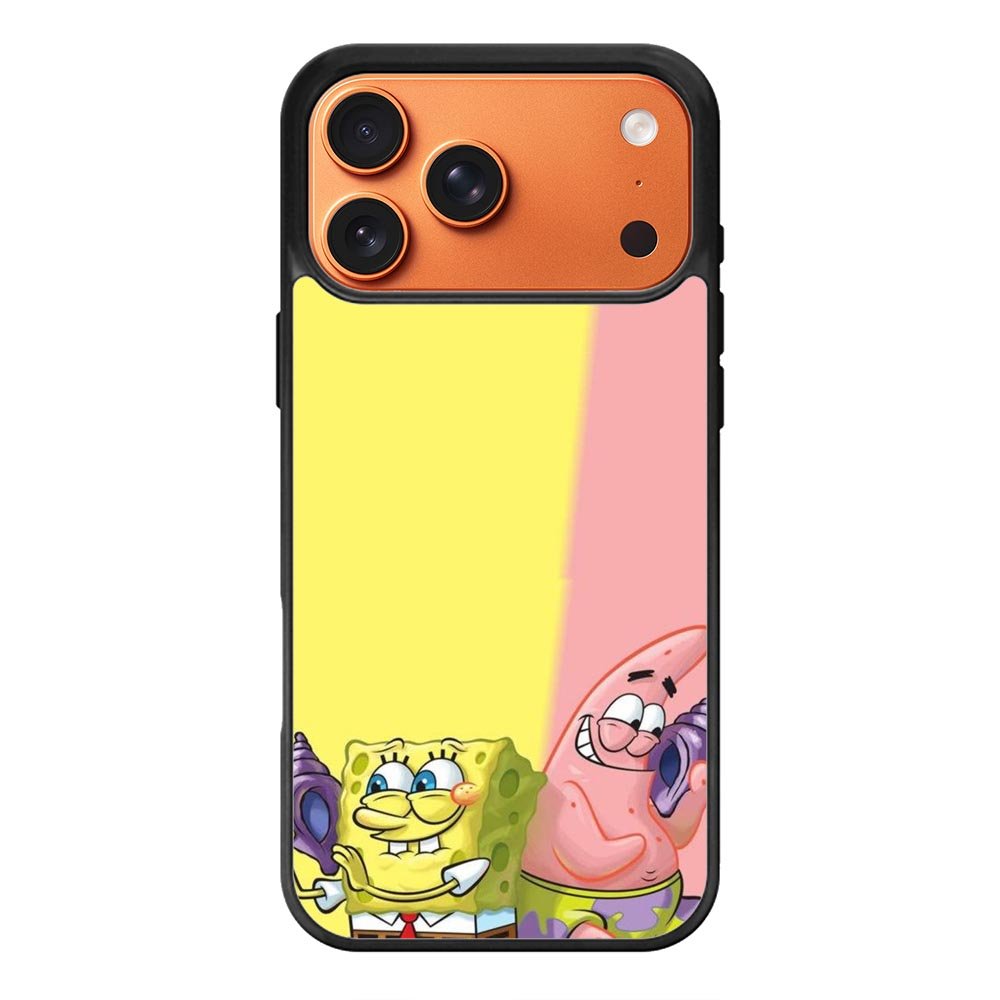 Spongebob And Patrick iPhone 17 Pro Case