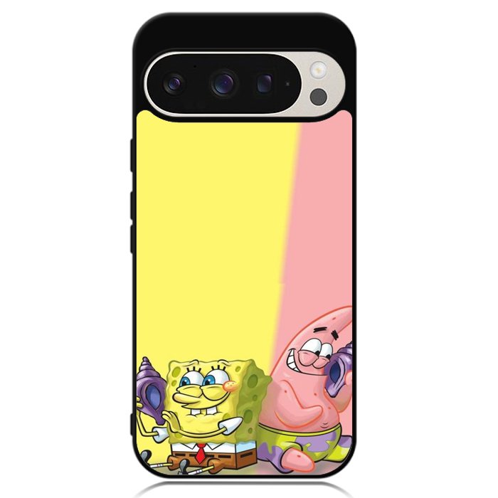 Spongebob And Patrick Google Pixel 9 Pro XL Case