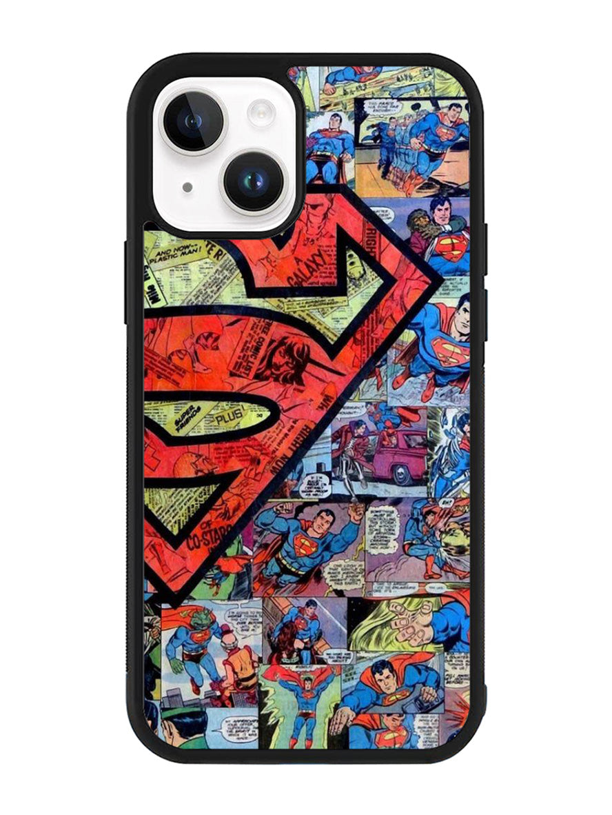 Superman Comics iPhone 15 Plus Case OV2290