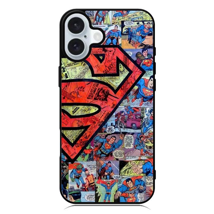 Superman Comics iPhone 16 Case QC2290