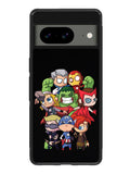 Marvel All Superhero Google Pixel 8 Case QC3348