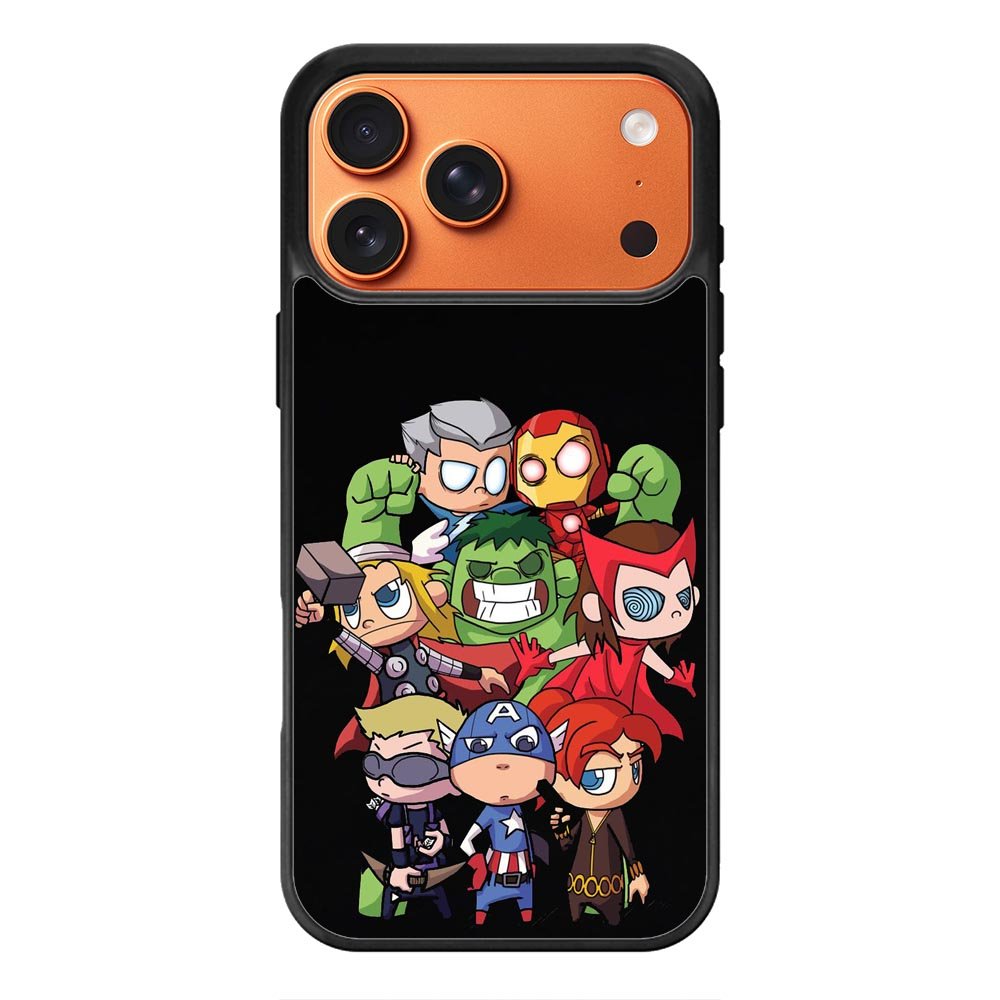 Marvel All Superhero iPhone 17 Pro Case QC3348