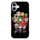 Marvel All Superhero iPhone 16 Case QC3348