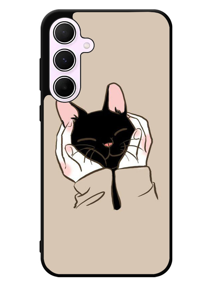 Cat Cute Samsung Galaxy A55 5G Case
