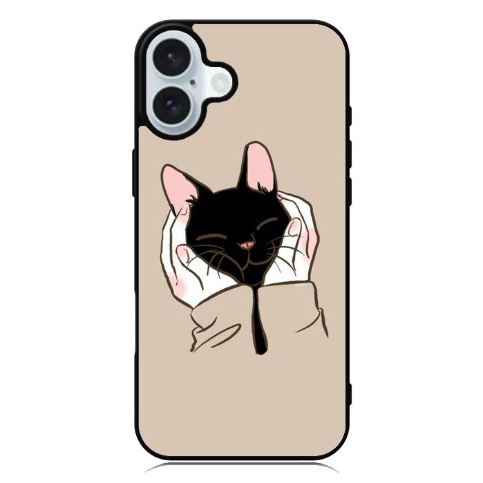 Cat Cute iPhone 16 Plus Case