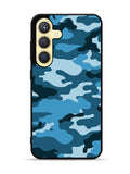 Camouflage Blue Samsung Galaxy S23 FE 5G Case QC4382