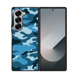 Camouflage Blue Samsung Galaxy Z Fold 7 5G Case QC4382