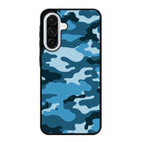 Camouflage Blue Samsung Galaxy A56 5G Case OV4382