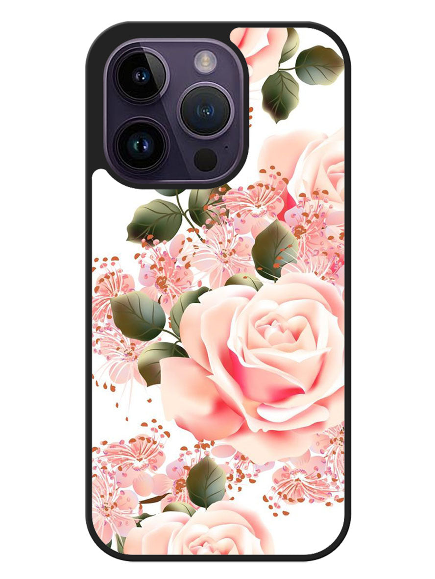 Flowers Pink iPhone 14 Pro Case OV4922