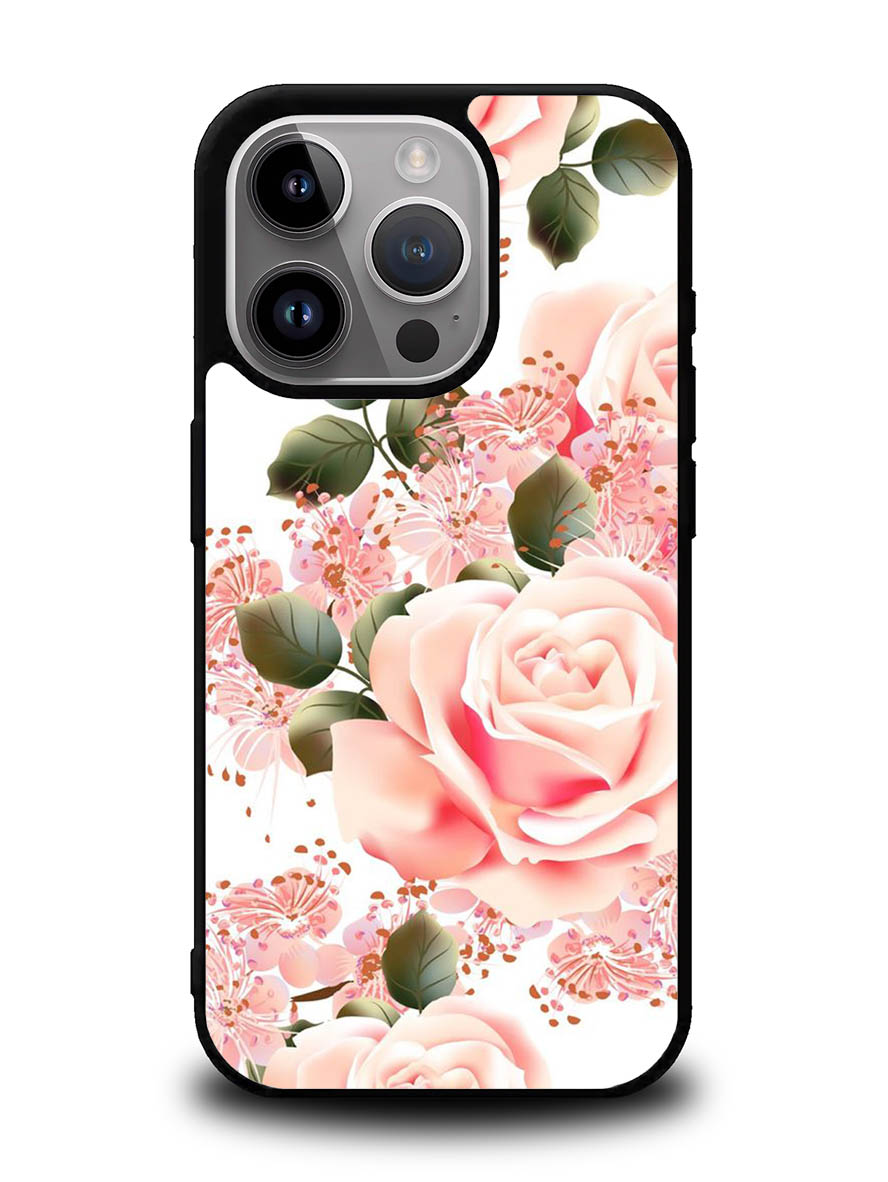 Flowers Pink iPhone 16 Pro Case