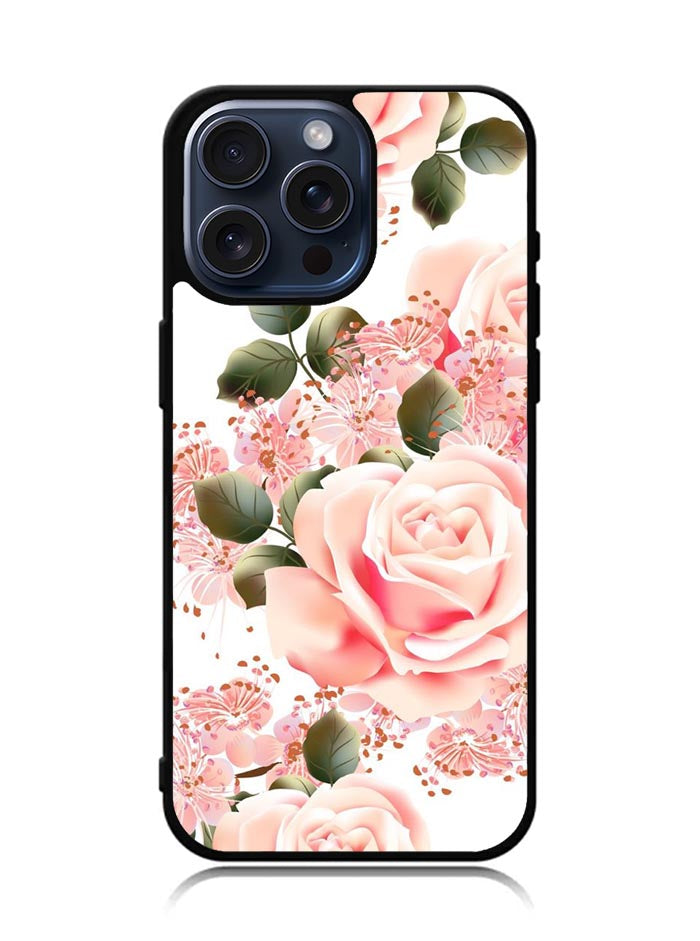 Flowers Pink iPhone 15 Pro Max Case OV4922