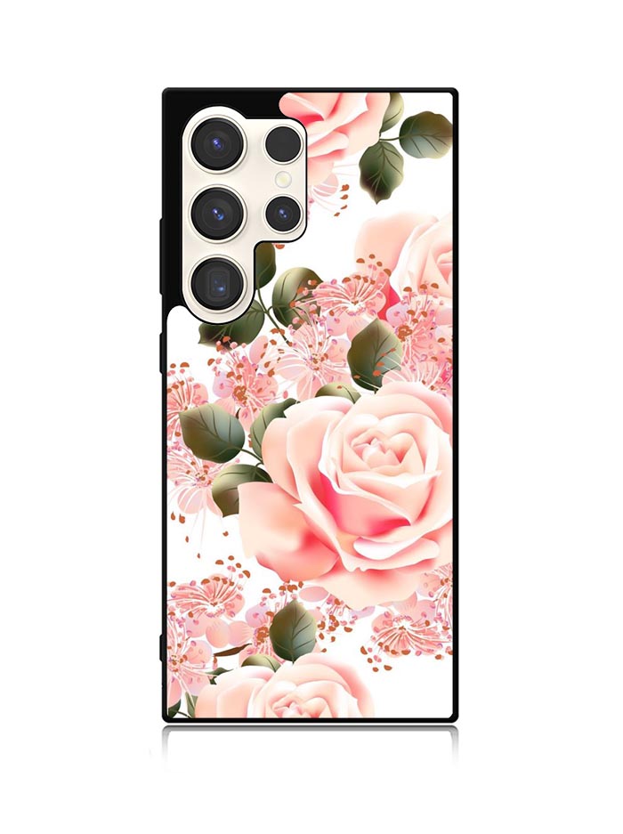 Flowers Pink Samsung Galaxy S24 Ultra 5G Case