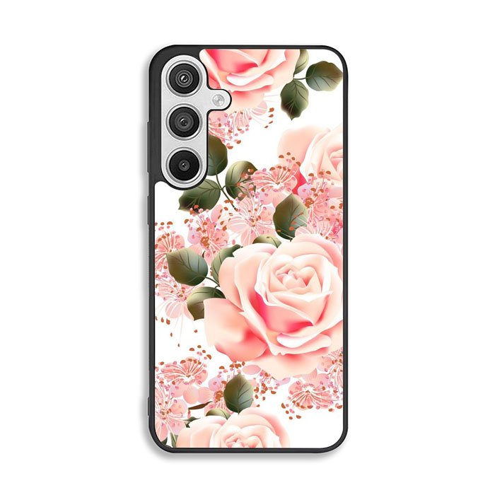 Flowers Pink Samsung Galaxy A26 Case OV3169