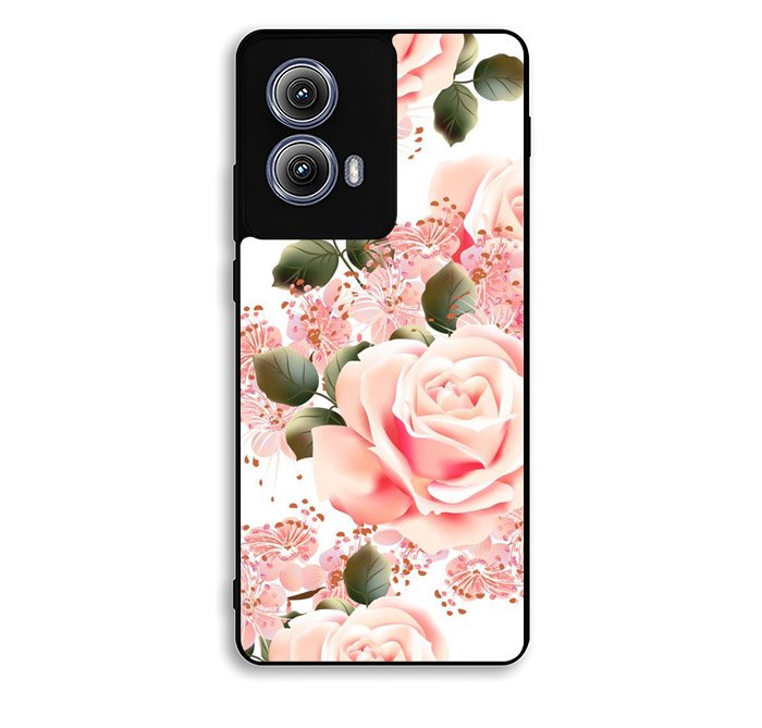 Flowers Pink Motorola Moto Edge 2024 Case OV7659