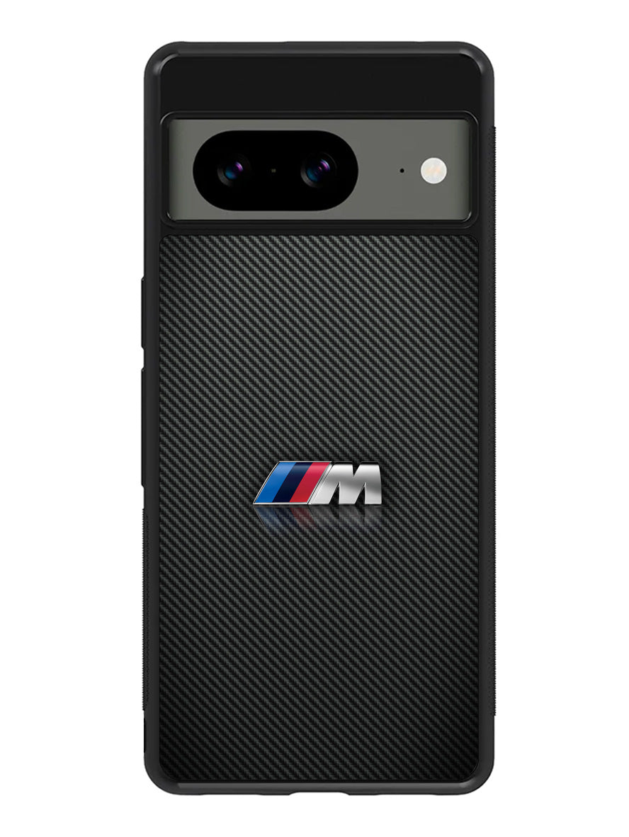 BMW M3 Logo Carbon Google Pixel 8A Case QC4175