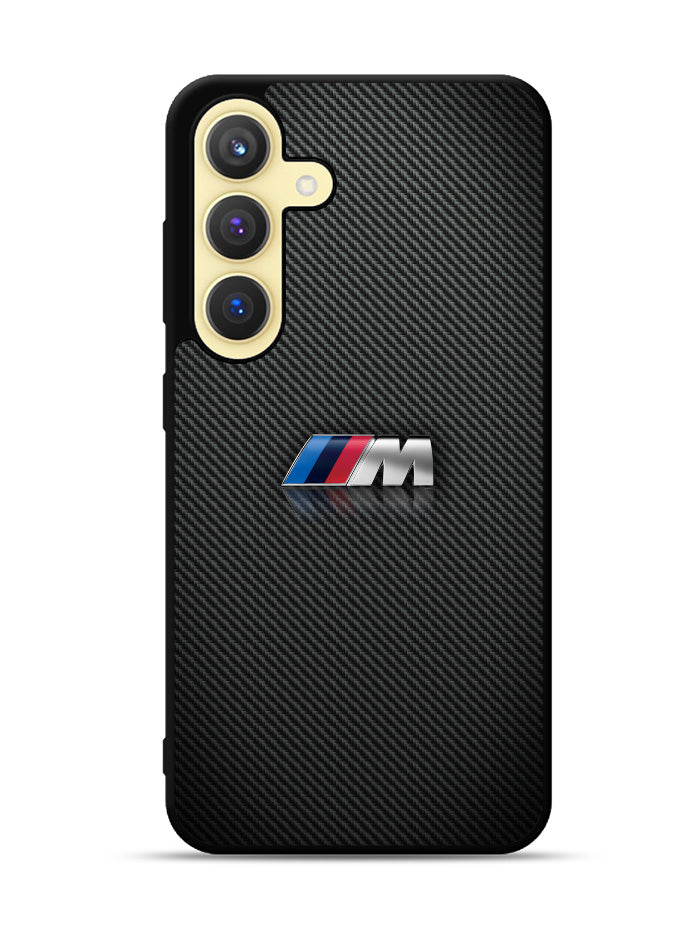 BMW M3 Logo Carbon Samsung Galaxy S23 Plus 5G , Samsung Galaxy S23+ 5G Case QC4175
