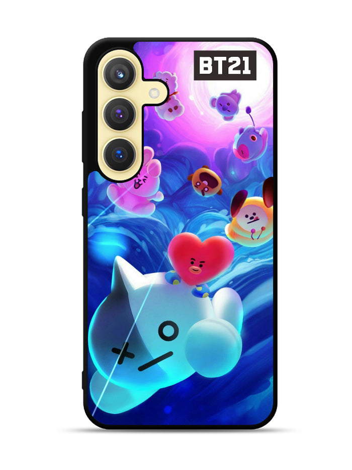 BTS BT21 Galaxy Samsung Galaxy S25 Plus 5G , Samsung Galaxy S25+ 5G Case