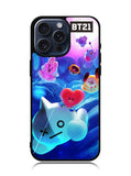 BTS BT21 Galaxy iPhone 15 Pro Max Case OV4291