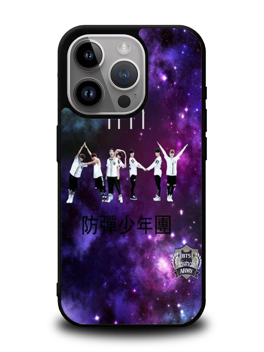 BTS Army Galaxy iPhone 15 Pro Case OV4251