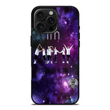 BTS Army Galaxy iPhone 16 Pro Case OV4251