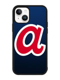 Atlanta Braves Backgrounds iPhone 15 Plus Case OV3906