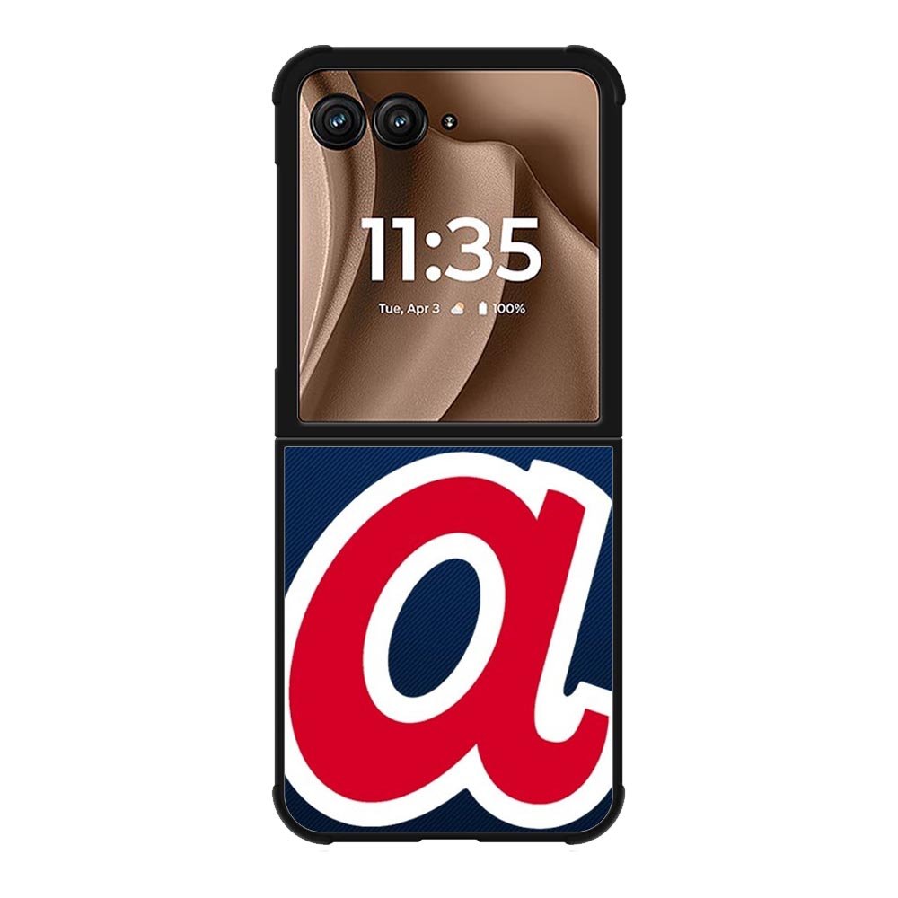 Atlanta Braves Backgrounds Motorola Moto RAZR Plus 2025 Case OV3906