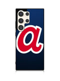 Atlanta Braves Backgrounds Samsung Galaxy S24 Ultra 5G Case OV3906