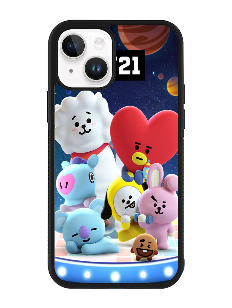 BTS BT21 Cute iPhone 14 Plus Case QC4272