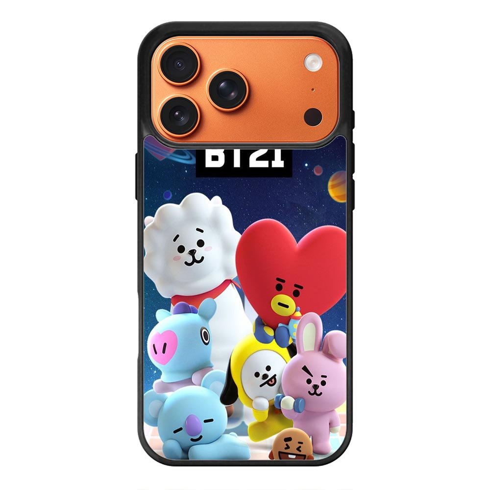 BTS BT21 Cute iPhone 17 Pro Max Case QC4272