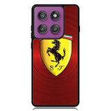Ferrari Red Steel Motorola Moto Edge 2025 | Moto Edge 60 Fusion | Moto Edge 60 Pro Case OV4886