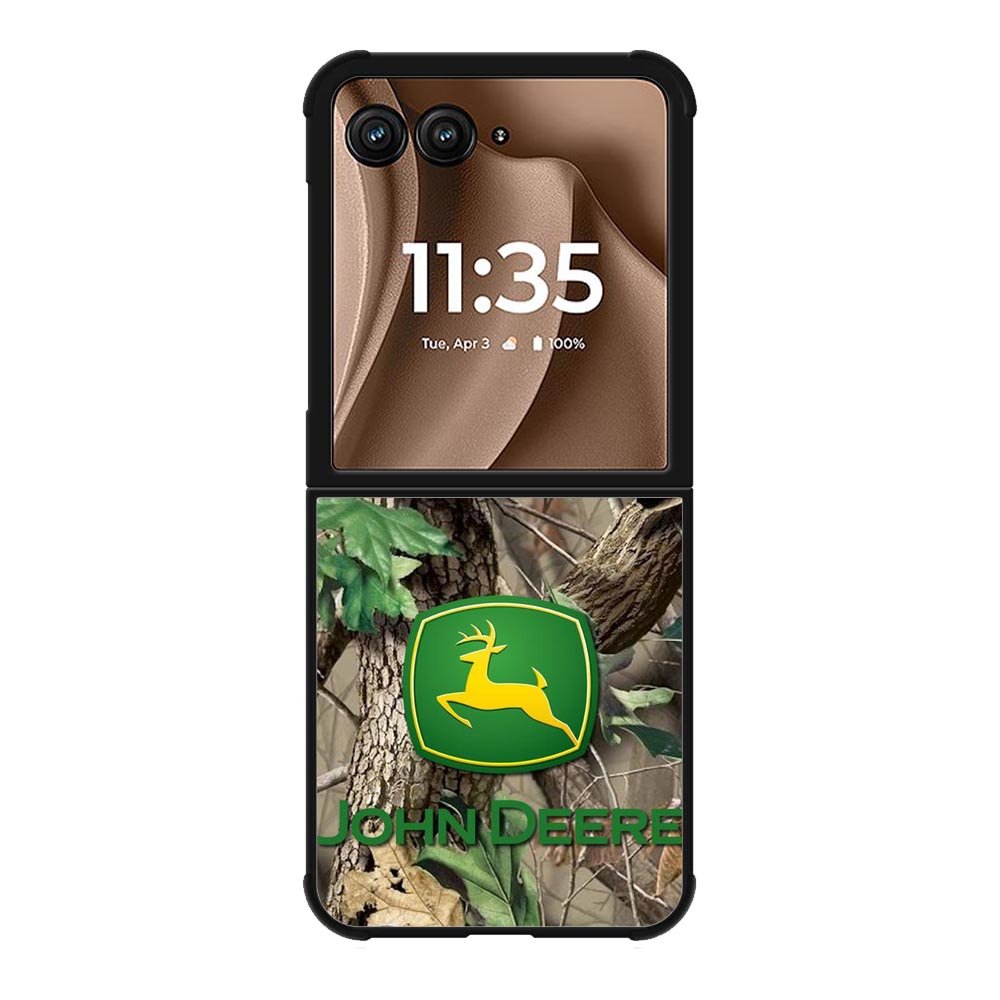 John Deere Camo Logo Motorola Moto RAZR Plus 2025 Case OV5303