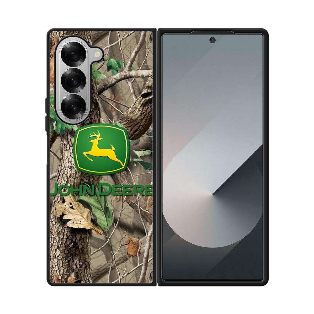 John Deere Camo Logo Samsung Galaxy Z Fold 7 5G Case QC5303