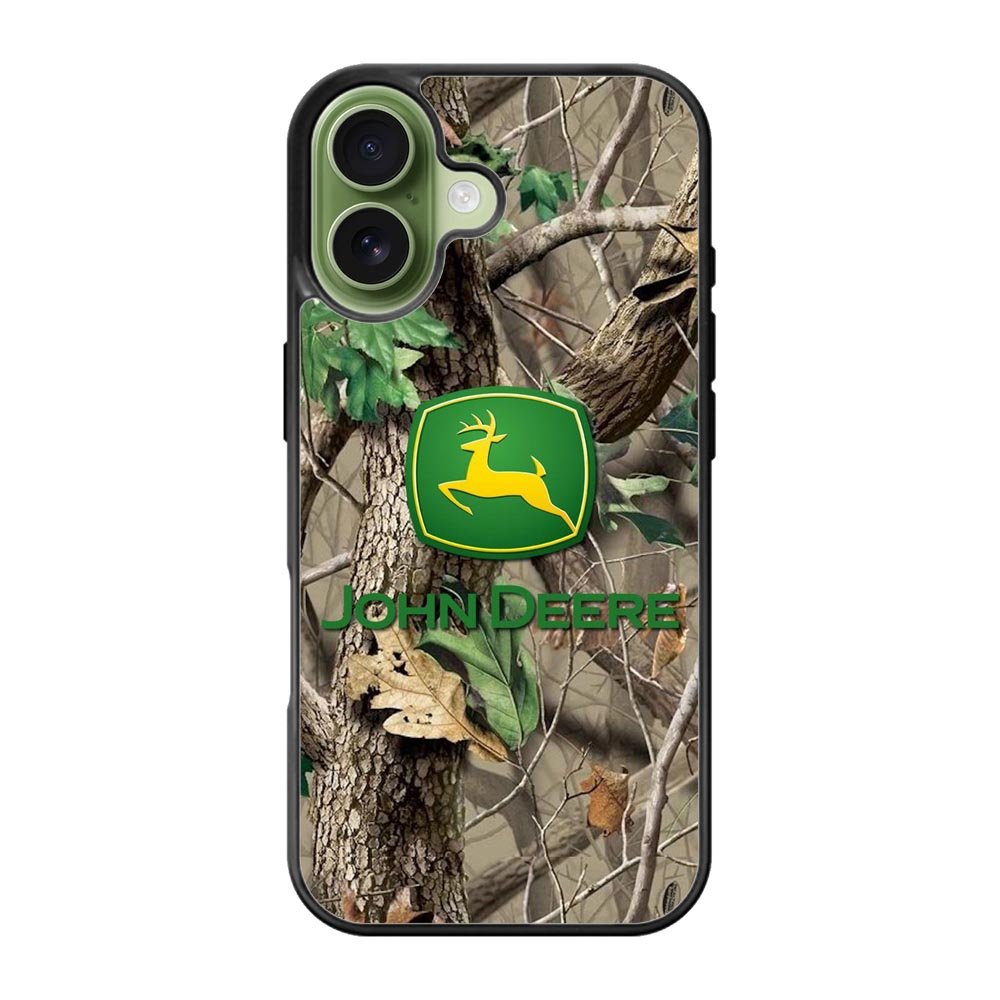John Deere Camo Logo iPhone 17 Case QC5303