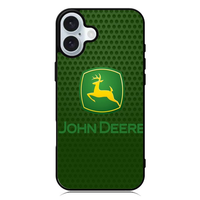 John Deere Green Logo iPhone 16 Plus Case