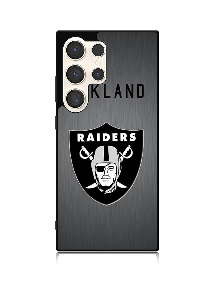 Oakland Raiders Logo Samsung Galaxy S23 Ultra 5G Case QC3037
