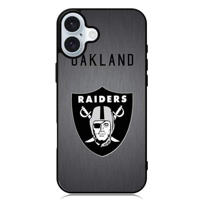 Oakland Raiders Logo iPhone 16 Plus Case QC3037