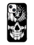 Skull Oakland Raiders iPhone 15 Case