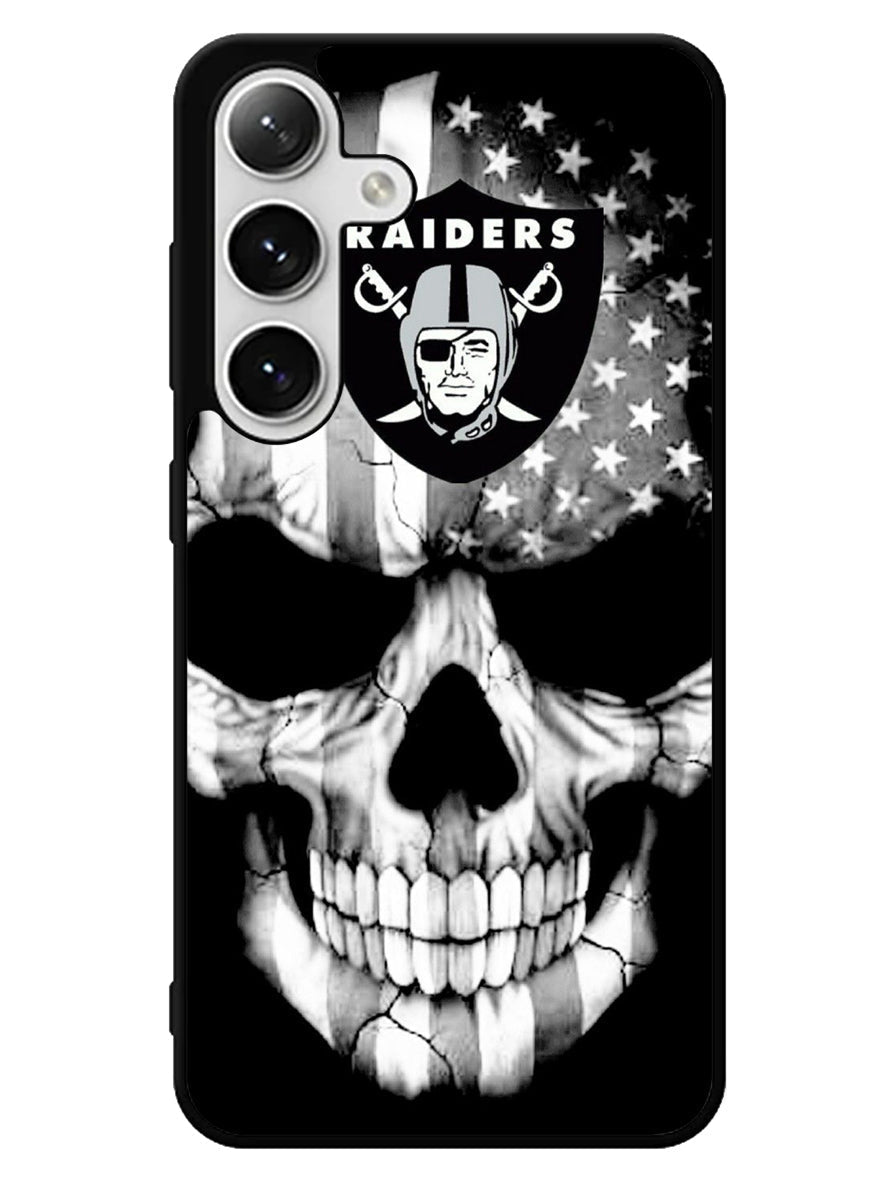 Skull Oakland Raiders Samsung Galaxy S25 5G Case