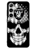 Skull Oakland Raiders Samsung Galaxy S25 5G Case