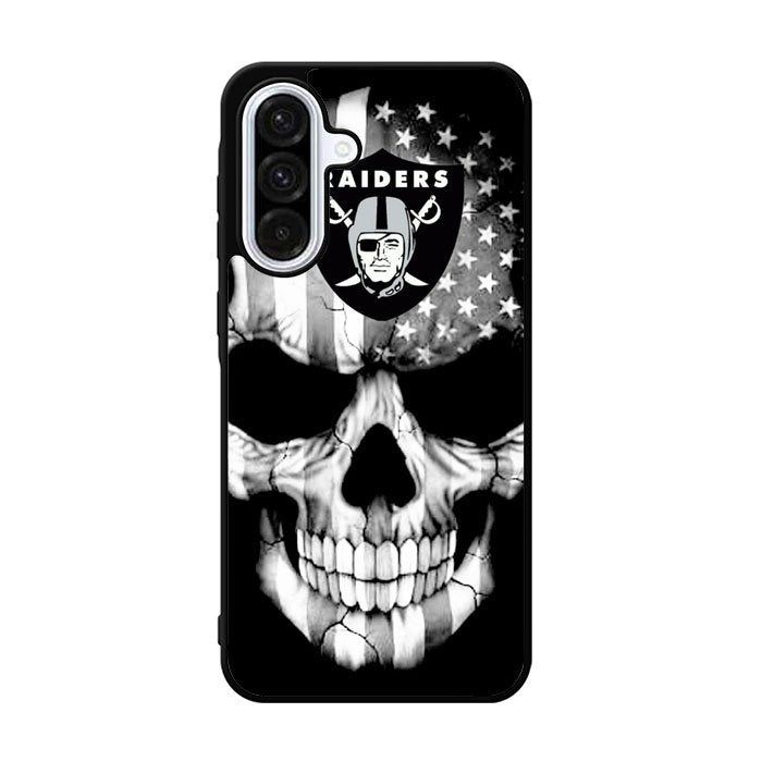 Skull Oakland Raiders Samsung Galaxy A36 Case OV3913