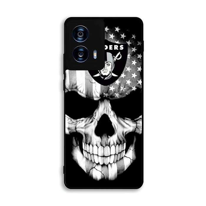 Skull Oakland Raiders Motorola Moto G Power 5G 2024 Case OV0014