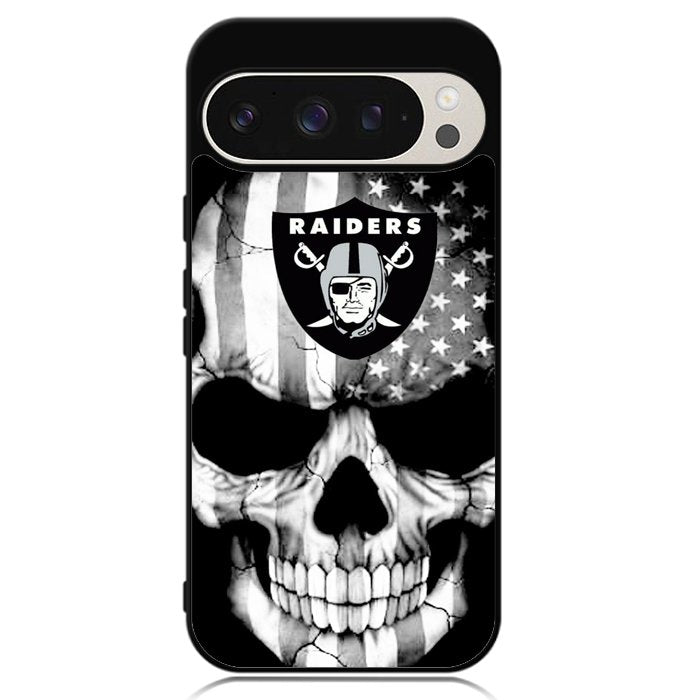 Skull Oakland Raiders Google Pixel 9 Pro XL Case