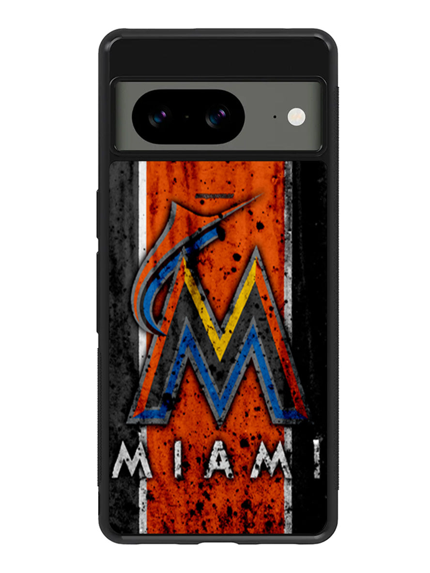 Miami Marlins Logo Google Pixel 8 Case QC1914