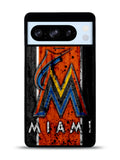 Miami Marlins Logo Google Pixel 8 Pro Case QC1914