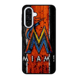 Miami Marlins Logo Samsung Galaxy A36 5G Case OV1914