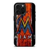 Miami Marlins Logo iPhone 16 Pro Case OV1914