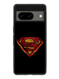 Superman Fire Logo Google Pixel 8A Case QC2293