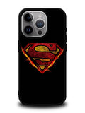 Superman Fire Logo iPhone 15 Pro Max Case OV2293
