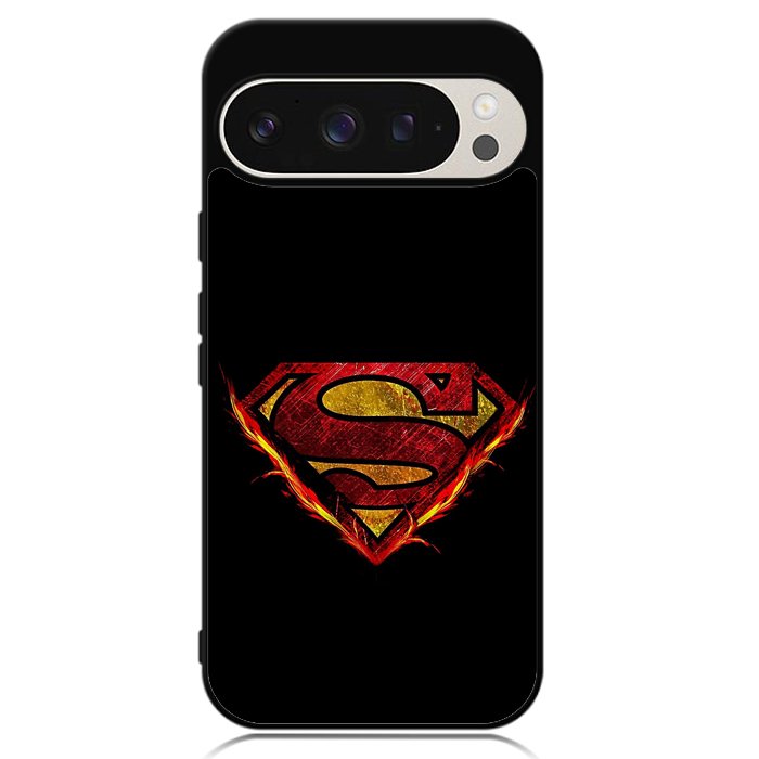 Superman Fire Logo Google Pixel 9 Pro XL Case OV2293