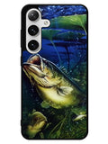 Bass Fishing Largemouth Fish Samsung Galaxy S25 5G Case